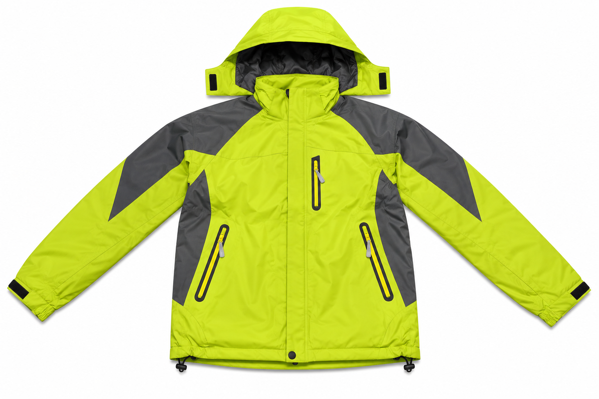 unisex 3 in 1 hooded jacket with removable fleece lining & zip pockets – 6 color